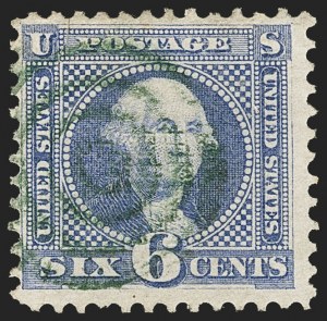 Sale 1133, Lot 180, 3c-6c 1869 Pictorial Issue, off-Cover (Scott 114-115)