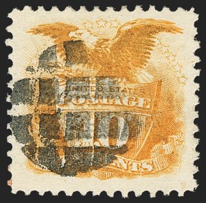 Sale 1133, Lot 186, 10c-12c 1869 Pictorial Issue, off-Cover (Scott 116-117)