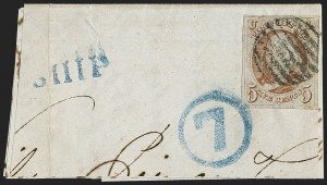 Sale 1133, Lot 23, 1847 Issue (Scott 1-1d)