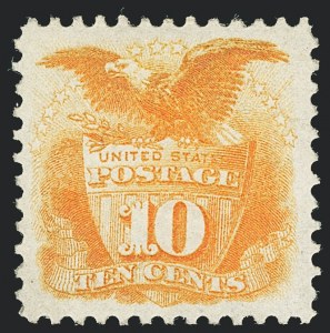 Sale 1133, Lot 334, 1875 Re-Issue of 1869 Pictorial Issue (Scott 123-133a)