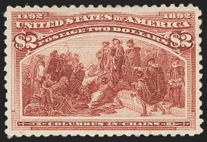 Sale 1133, Lot 373, 1893 Columbian Issue (Scott 230-245)