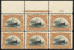 Sale 1133, Lot 405, 1898 Trans-Mississippi, 1901 Pan-American Issues (Scott 285-299)