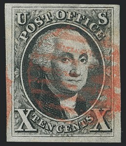 Sale 1133, Lot 41, 1847 Issue (Scott 2)