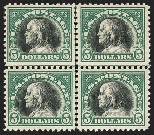 Sale 1133, Lot 439, 1902 Issue thru Washington-Franklin Issues (Scott 300-534B)