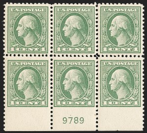 Sale 1133, Lot 440, 1902 Issue thru Washington-Franklin Issues (Scott 300-534B)