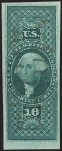 Sale 1133, Lot 552, First Issue Revenues