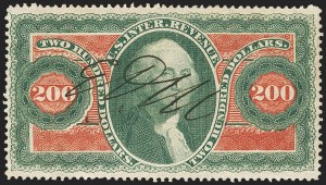 Sale 1133, Lot 562, First Issue Revenues