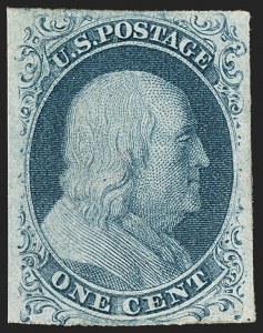 Sale 1133, Lot 57, 1851-56 Issue (Scott 5-17)