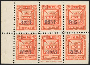 Sale 1133, Lot 603, Telegraph Stamps and Covers