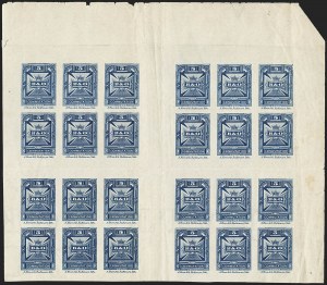 Sale 1133, Lot 605, Telegraph Stamps and Covers