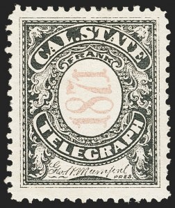 Sale 1133, Lot 609, Telegraph Stamps and Covers