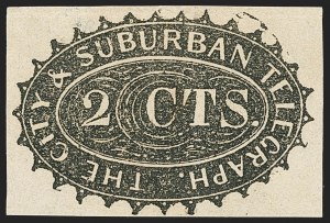 Sale 1133, Lot 612, Telegraph Stamps and Covers