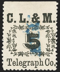 Sale 1133, Lot 614, Telegraph Stamps and Covers