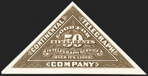 Sale 1133, Lot 615, Telegraph Stamps and Covers