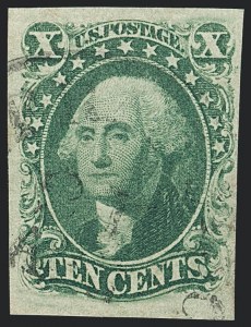 Sale 1133, Lot 78, 1851-56 Issue (Scott 5-17)