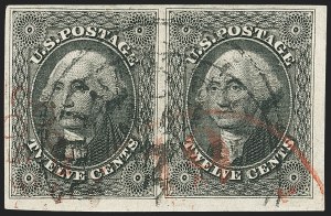 Sale 1133, Lot 80, 1851-56 Issue (Scott 5-17)
