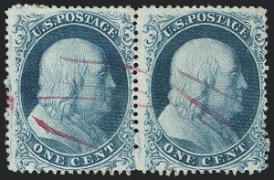 Sale 1133, Lot 82, 1857-60 Issue (Scott 18-39)