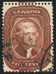 Sale 1133, Lot 84, 1857-60 Issue (Scott 18-39)