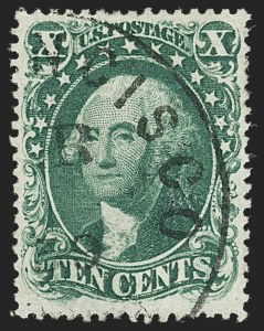 Sale 1133, Lot 85, 1857-60 Issue (Scott 18-39)