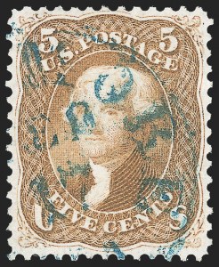 Sale 1133, Lot 98, 1861-66 Issue (Scott 56-78)