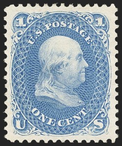 Sale 1134, Lot 103, 1875 Re-Issue of 1861-66 Issue (Scott 102-111)