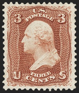 Sale 1134, Lot 105, 1875 Re-Issue of 1861-66 Issue (Scott 102-111)