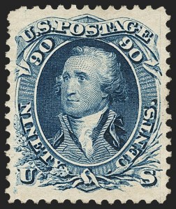 Sale 1134, Lot 112, 1875 Re-Issue of 1861-66 Issue (Scott 102-111)