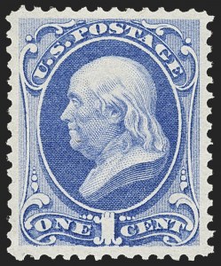 Sale 1134, Lot 145, 1870-71 National Bank Note Co. Ungrilled Issue (Scott 145-155)