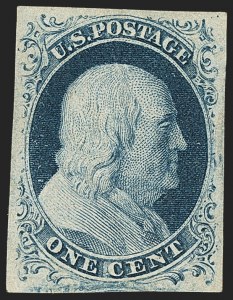 Sale 1134, Lot 15, 1851-56 Issue (Scott 5-17)