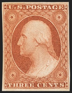 Sale 1134, Lot 19, 1851-56 Issue (Scott 5-17)
