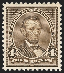 Sale 1134, Lot 217, 1895 Watermarked Bureau Issue (Scott 264-278)