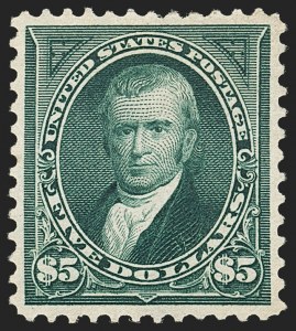 Sale 1134, Lot 227, 1895 Watermarked Bureau Issue (Scott 264-278)