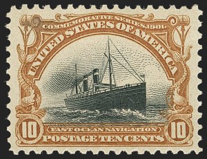 Sale 1134, Lot 244, 1901 Pan-American Issue, including Inverts (Scott 294-299)
