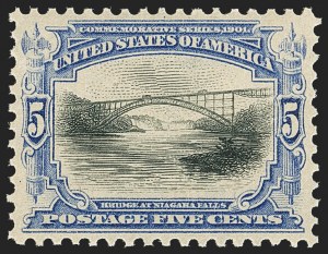 Sale Number 1134, Lot Number 246, 1901 Pan-American Issue, including Inverts (Scott 294-299)