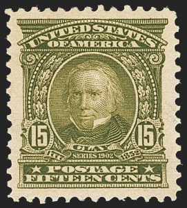 Sale Number 1134, Lot Number 255, 1902-08 Issues (Scott 300-322)