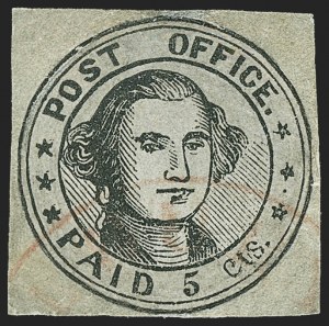 Sale 1134, Lot 3, Postmasters Provisionals