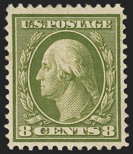 Sale 1134, Lot 303, 1909 Bluish Paper Issue (Scott 357-366)