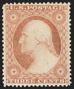 Sale 1134, Lot 34, 1857-60 Issue (Scott 18-39)