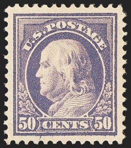 Sale 1134, Lot 350, 1912-14 Washington-Franklin Issue (Scott 405-423)