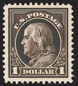 Sale Number 1134, Lot Number 352, 1912-14 Washington-Franklin Issue (Scott 405-423)