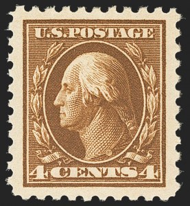 Sale 1134, Lot 353, 1913-15 Washington-Franklin Issues (Scott 424-461)