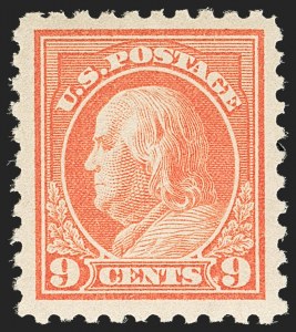 Sale 1134, Lot 358, 1913-15 Washington-Franklin Issues (Scott 424-461)