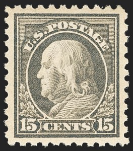 Sale Number 1134, Lot Number 360, 1913-15 Washington-Franklin Issues (Scott 424-461)