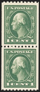 Sale 1134, Lot 364, 1913-15 Washington-Franklin Issues (Scott 424-461)