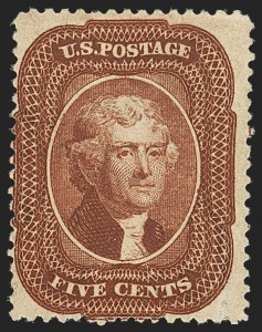 Sale 1134, Lot 38, 1857-60 Issue (Scott 18-39)