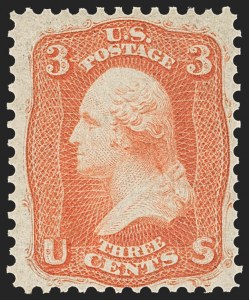 Sale 1134, Lot 61, 1861-66 Issue First Dsigns and Colors (Scott 55-62B)