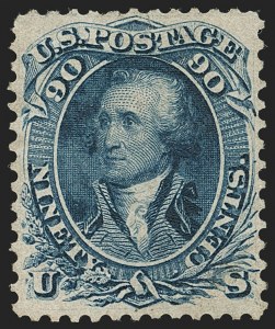 Sale 1134, Lot 66, 1861-66 Issue First Dsigns and Colors (Scott 55-62B)
