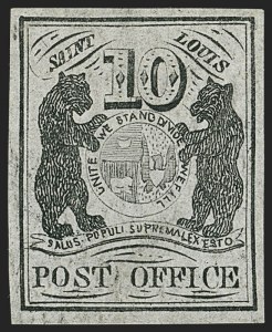 Sale 1134, Lot 7, Postmasters Provisionals