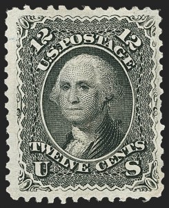 Sale 1134, Lot 91, 1867-68 Grilled Issue (Scott 79-101)