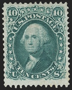 Sale 1134, Lot 96, 1867-68 Grilled Issue (Scott 79-101)